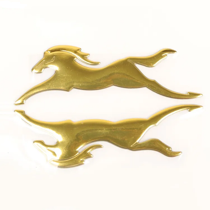 Apache RTR 4V Horse Logo 2pcs color. Golden