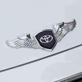 Car Front Hood Bonnet Sticker Angle Wings Emblem Badge for Toyota. 