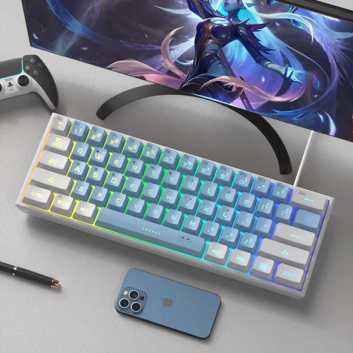 MageGee%20TS91%2060%25%20Mini%20Membrane%20USB%20Keyboard,%2061%20Key%20Wired%20RGB%20Backlit%20Gaming%20Office%20Computer%20Keyboard%20for%20Windows/Mac%20-%20Image%206
