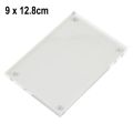 Transparent Acrylic Photo Frame Magnetic Poster Display Stand Bedroom Wall Decoration Table Picture Frame. 