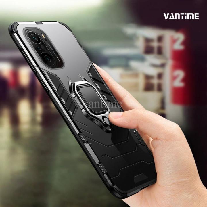 Vokuha Funda Para Poco F3 5G/Mi 11X 5G/Redmi K40 Pro M2012K11AG Con Protector De Pantalla De Vidrio Templado, Funda Protectora A Prueba De Golpes De TPU Transparente Floral Para Xiaomi Redmi