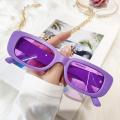 Emosnia Stylish Y2k Sunglasses Women Man Fashion Small Rectangle Candy Shades Men Pink Green Sun Glasses Occhiali Da Sole Donna.