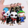 Popular Movie Suicide Squads Necklace Clown Jack and Joker Quinn Enamel Face Pendant Fashion Charm Jewelry Accessories For Fans. 