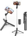R1s Adjustable 4 in 1 Multifunctional Monopod Selfie Stick & Tripod with Selfie Light & Wireless Bluetooth Remote Control - Selfie Stick & Tripod. 