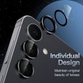 For Samsung Galaxy S25 FE black WSKEN Metal Anti Scratch Camera Lens Screen Protector.