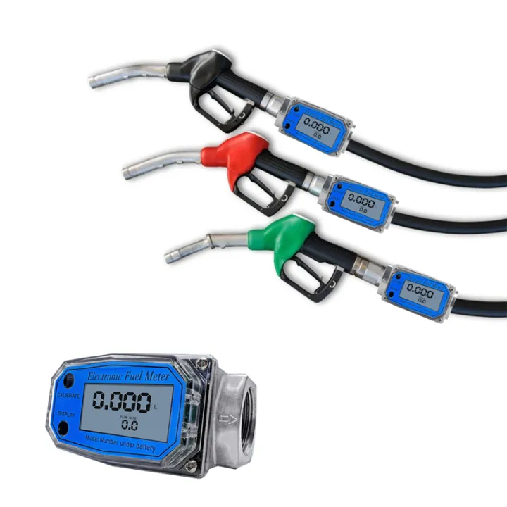 25%20Digital%20Turbine%20Flow%20Meter%20For%20Measuring%20Gasoline%20Water%20Sea%20Liquid%20Flowmeter%20Blue%20Easy%20To%20Use%20Silver%20&%20Blue%20-%20Image%203