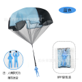 Mini Parachute Toy Hand Throwing Soldier Paratrooper Style Parachute Toys Outdoor Sports Children Kids Educational Toys.