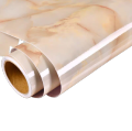 Elegant Marble Pattern PVC Wall Sticker for Home Decor, Peel & Stick Marble Effect Decal for Kitchen Cabinets, 10m Roll or 66sqf Roll. 