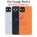 For Google Pixel 4 Back Panel/Backshell/ Casing + Camera lens  With Logo-All Colors Available. 