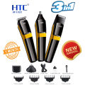 HTC AT-1322 Professional Clipper Trimmer Shaver 3 in 1 mens grooming care kit Rechargeable hair clipper Hair Trimmer.. 
