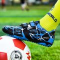 Childrens Football Shoes for Boy Turf Training Outdoor Sports Fast Soccer Tenis Pro Original Society Football Boot for Kids. 