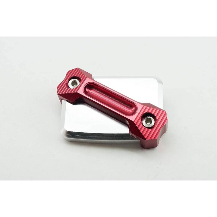 Universal   MOXI Aluminium Front Brake Fluid Reservoir cover for bike -Red