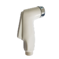 Push shower head commode shower head push button bathroom sprayer white(minimum order 2 piece and delivery charge free). 