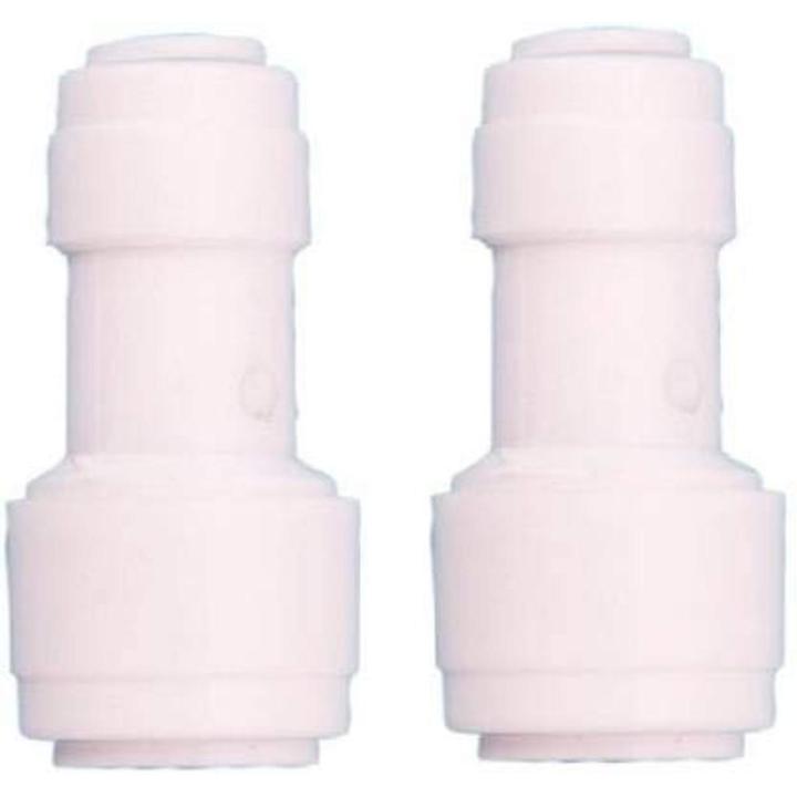 Elbows Connector Pipe Joint Straight for RO Water Purifier Type 5 Inch Quiz x 1/4 Inch Quiz (2 Piece Pack)
