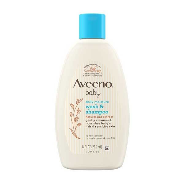 Aveeno Baby Daily Moisture Wash & Shampoo, 236 mL UK