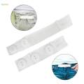 2 Packs Pants Button Extenders Adjustable Buckle Button Jean Waist Extenders for Skirts Pants. 