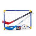 Kids Children Winter Ice Hockey Stick Training Tools Plastic Golf Football Soccer Goal Removable Mini Football Set.
