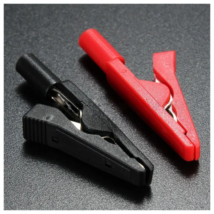 2X%20Insulated%20Alligator%20Clip%20Connector%20Clamp%20Testing%20Probe%20Red+Black%20-%20Image%203