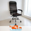 (FP-M-137-Ss) Executive Mahogany wood Best Quality Boss Chair. 
