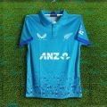 New Zealand Jersey 2026/27 Premium Cricket Jersey For Man - Half Sleeve Collar Polo T Shirt - New Zealand Cricket Jersey 2026.