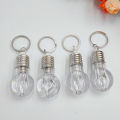 Novelty Lighting Mini LED Light Bulb Keychain Key Ring Illuminate Cartoon Car Key Ring Lamp Pendant Key Fob Christmas Gift. 