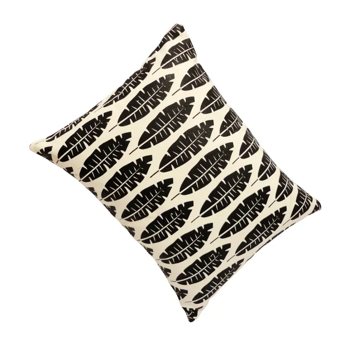 Fiber%20Cushion%20with%20Cover,%20Black,%20(9"x12"),%20Set%20of%205%20-%20Image%203