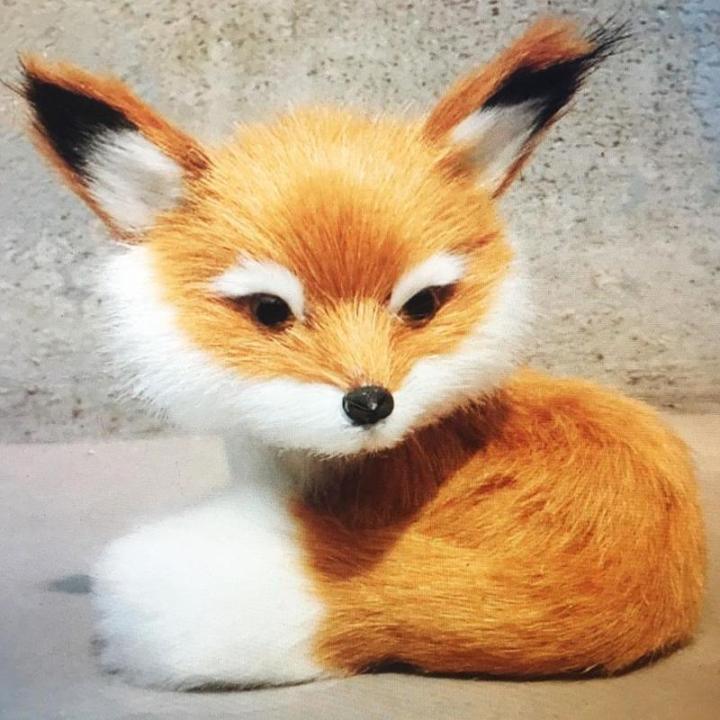 1pcs%20Cute%20Simulation%20Little%20Fox%20Model%20Plush%20Toy%20Simulated%20Fox%20Plush%20Doll%20For%20Home%20Decoration%20Crafts%20Toys%20Children%20Birthday%20Gifts%20-%20Image%203