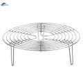Round Cooling Rack Round Stainless Steel Steamer Rack for Pot Air Fryer Oven 8.66inch. 