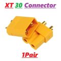 1Pair XT30 Connector Male Female 1-Pair For Charging Lipo Battery Heavy Current Power Supply RC XT 30 Jack Socket Housing Plug ESC Lead.
