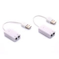 USB Sound Card Virtual 7.1 3D External USB Audio Adapter USB To Jack 3.5mm. 