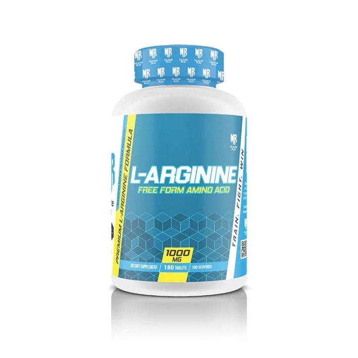 MR L-Arginine 1000mg – 180 Tablets | Nitric Oxide Booster for Muscle ...