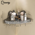 Qiunery Suction Corner Shower Organizer, Shower Dispenser Soap Organizer, Punch-Free Storage Rack, Shower Caddy Suction Cup Storage Rack, Shower Accessories For Bathroom. 