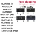 50 pcs Smd transistor 3D,2D,1D,2A,1AM,2L,2X,G1,1P,. 