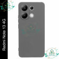 Premium Liquid Silicone Phone case for Xiaomi Redmi Note 13 4G Liquid Silicon Mobile Back Case Soft Silicone Phone Cover.