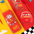 Disney Pixar Cars Pencil Case Children Tationery Box Large Capacity Kindergarten McQueen Car Three-dimensional Pencil Box.