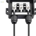 6pcs Connectivity PV Solar Junction Box with 2 Diodes for 50w-170w 6A Solar Panel. 