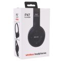 P47 Foldable Wireless Bluetooth Headphone with 3.5mm Audio Jack, Support MP3 / FM / Call. 