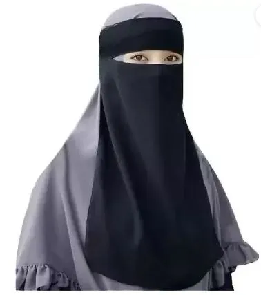 Premium%20Quality%20Niqub%20for%20Women%20Black%20Half%20Niqab%20Nosepiece%20Face%20Cover%20Breathable%20Clothing%20For%20Muslim%20Islamic%20Hijab%20Womens%20-%20Image%204