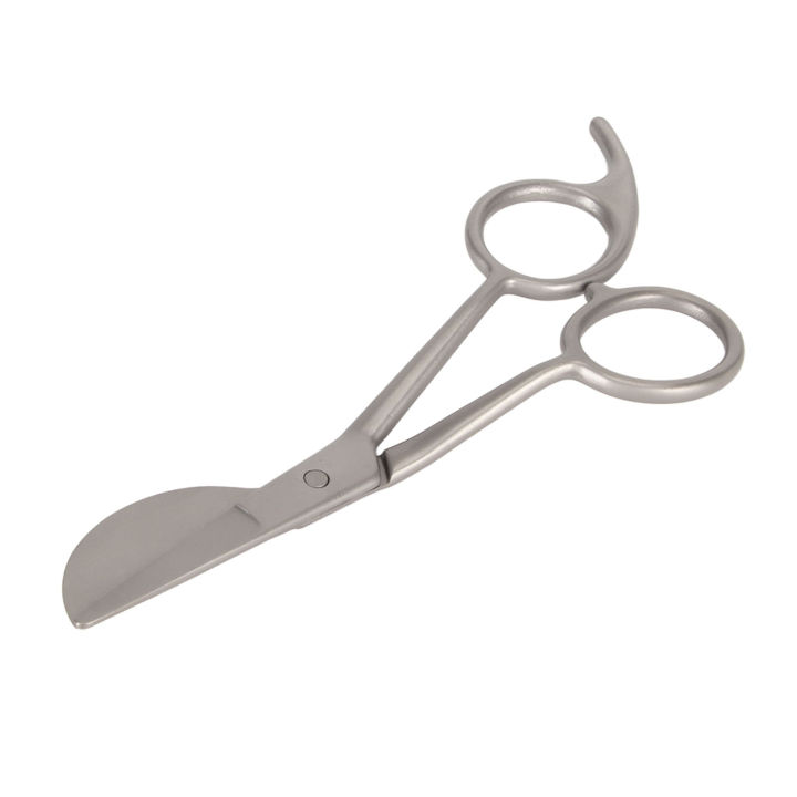Carpet Shears Stainless Steel Duckbill Blade Comfortable DIY Durable Applique Scissors Sandblasting Rustproof for Crafts