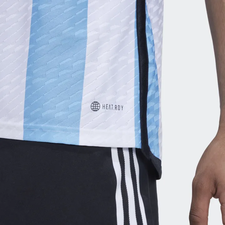 New%20Qatar%20Football%20%20World%20Cup%202022%20Argentina%20Team%20Home%20Official%20Jersey%20%20Player%20Eddition%20Half%20sleeve%20-%20Image%205
