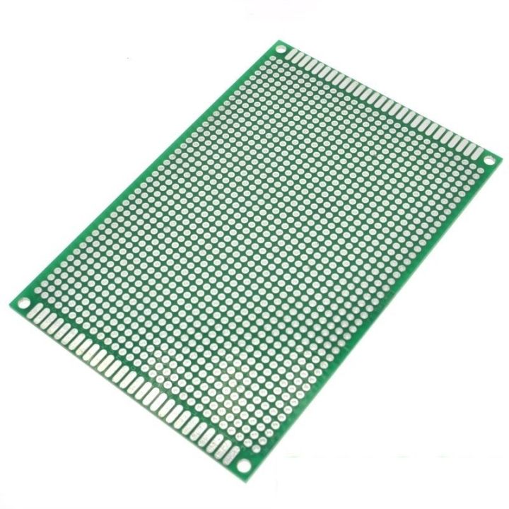 8x12cm Green - Double Layer Dotted Veroboard