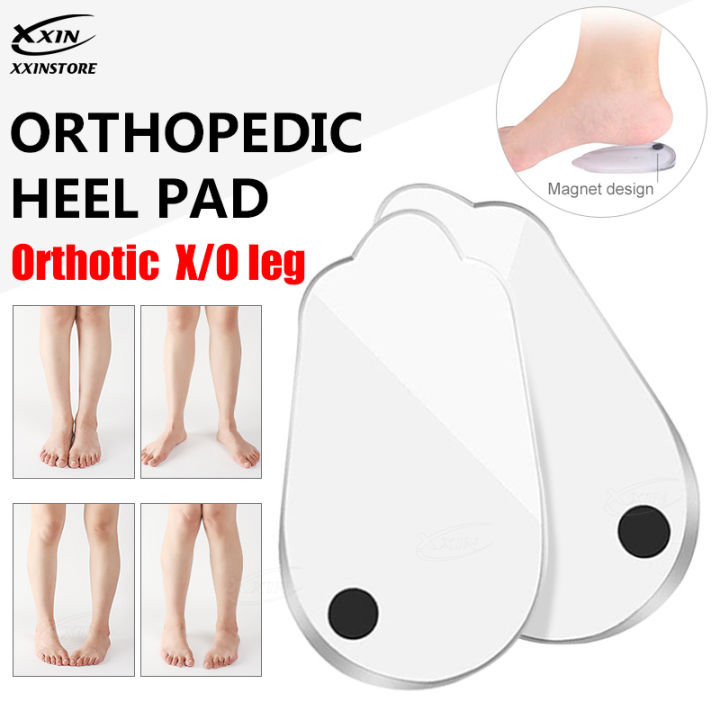 【Xxin】Correct X/O legs Insole Gel Heel Pad Shock Absorption