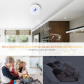 Migeet Smoke and Carbon Monoxide Alarm Smoke Detector Carbon Monoxide Detector Powered by batt-erys with LCD Display Voice Warning. 