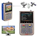 GTMEDIA V8 Finder Satellite Finder DVB-S2/S2X Digital High Definition Sat Finder DVB S2 HD 1080P Satellite Meter Satfinder. 