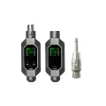Wireless Microphone Converter XLR Transmitter and Receiver Microphone Wireless System for Dynamic Microphone. 