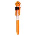 Cute Decompressed Pumpkin Boxing Pen Play Game With Light Halloween Ballpoint Pen Random Funny Children Toys.