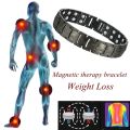 Therapy Arthritis Pain Relief Health Care Slimming Unisex Jewelry Men Women Therapeutic Energy Healing Magnetic Bracelet Bangle. 