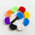 House Key Case 2022 Colors 6/10pcs Hollow Silicone Soft Key Cap Covers Topper Keyring Key Rings Car Hot. 