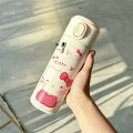 Kuromi Sanrio My Melody Hello Kittys Anime 420Ml Anti-Scald Cute 304 Stainless Steel Thermos Cup Water Cup Gifts Toys for Girls. 