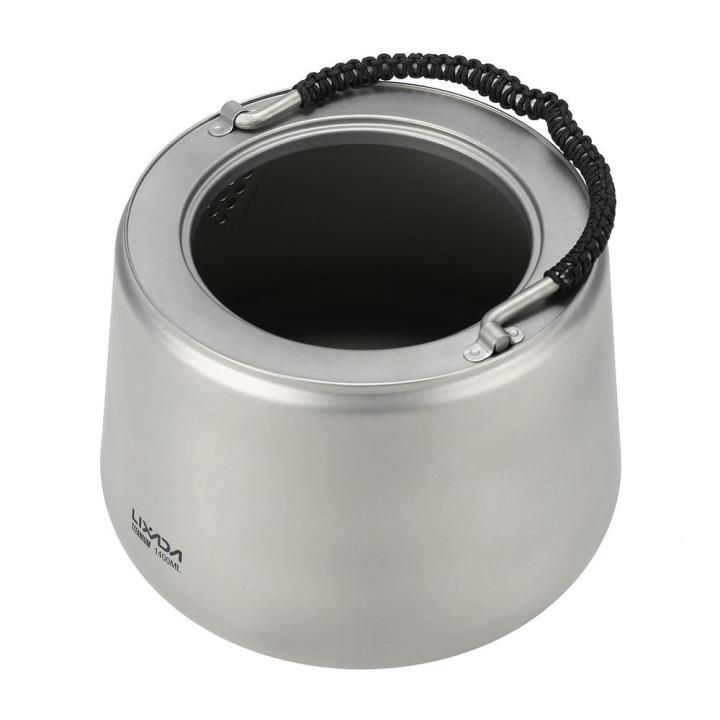 1.4L%20Titanium%20Tea%20Pot%20Ultralight%20Outdoor%20Camping%20Hiking%20Water%20Kettle%20Coffee%20Pot%20Teapot%20-%20Image%205